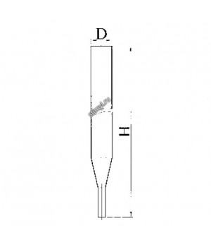 Колонка для хроматографического разделения нефтепродуктов эскиз 2-160